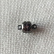 Mágneskapocs gömb fekete 8 mm