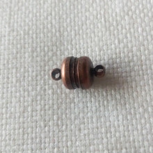 Mágneskapocs gömb bronz 8mm