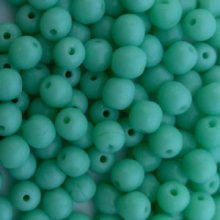Préselt gömb mentazöld 4 mm