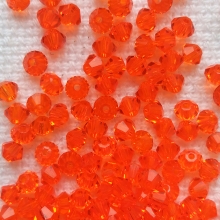 Sw. kr. Red Topaz 3mm